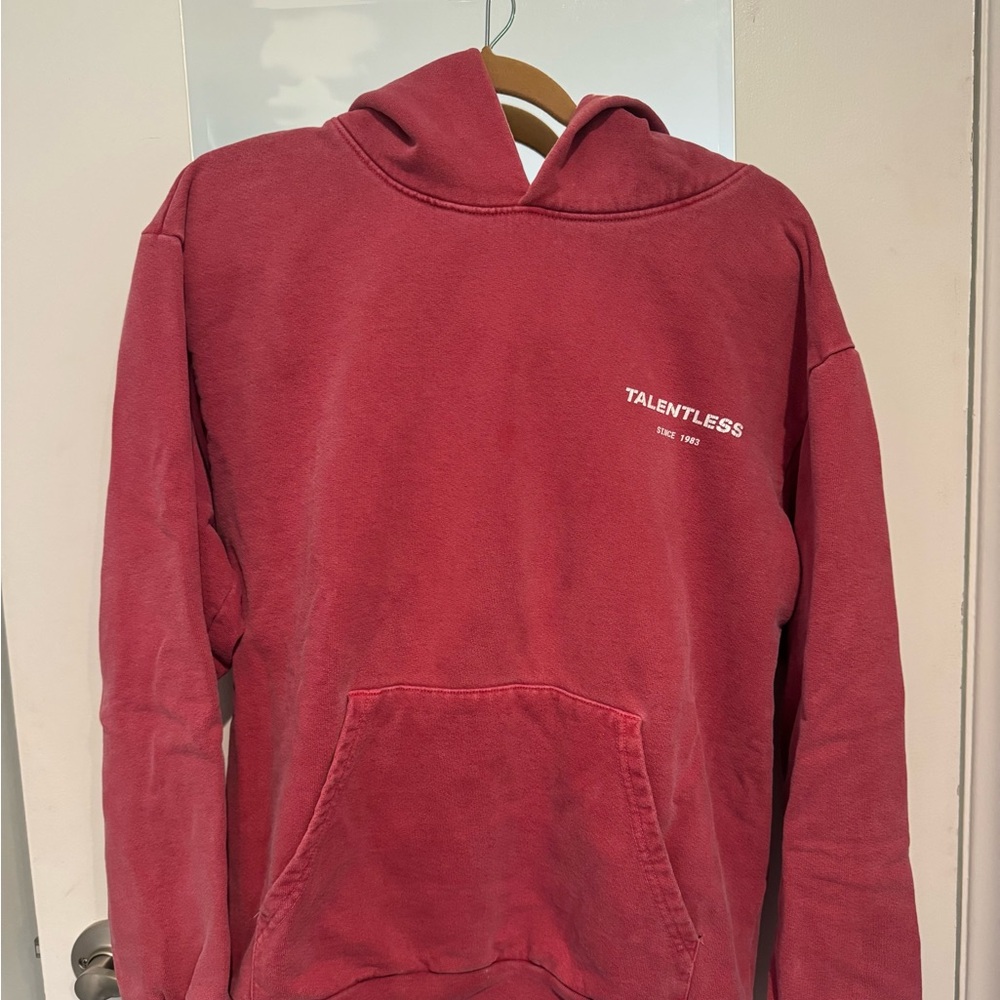 Talentless Pink Hoodie - Picture 3 of 4